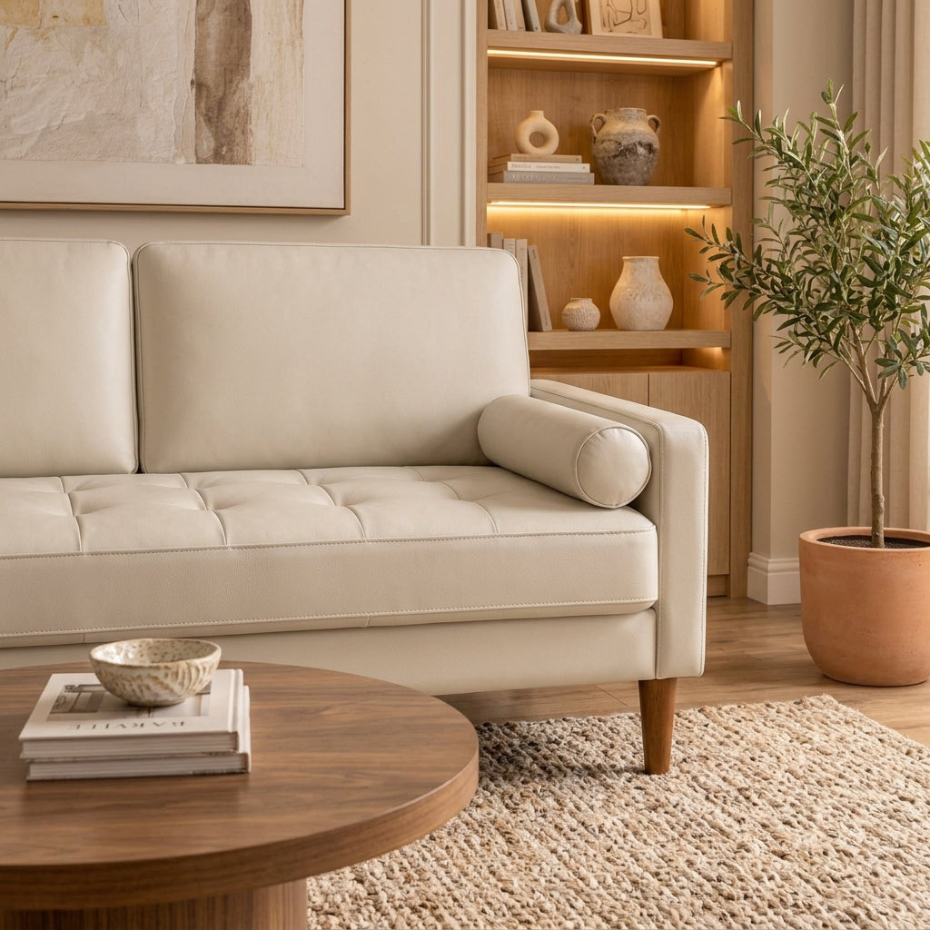 Vesgantti 2-Seater Velvet Loveseat Sofa – Mid-Century Modern